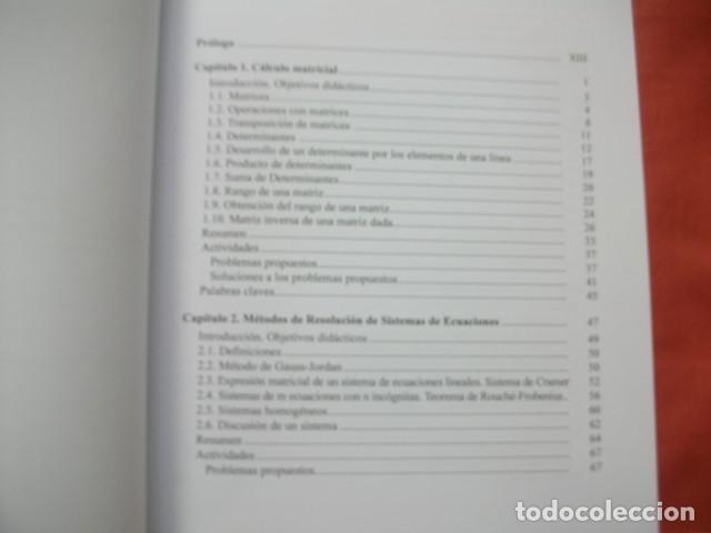 Libros de segunda mano de ciencias: MATEM&Aacute;TICAS APLICADAS A LAS CIENCIAS SOCIALES (UNED) - Foto 2