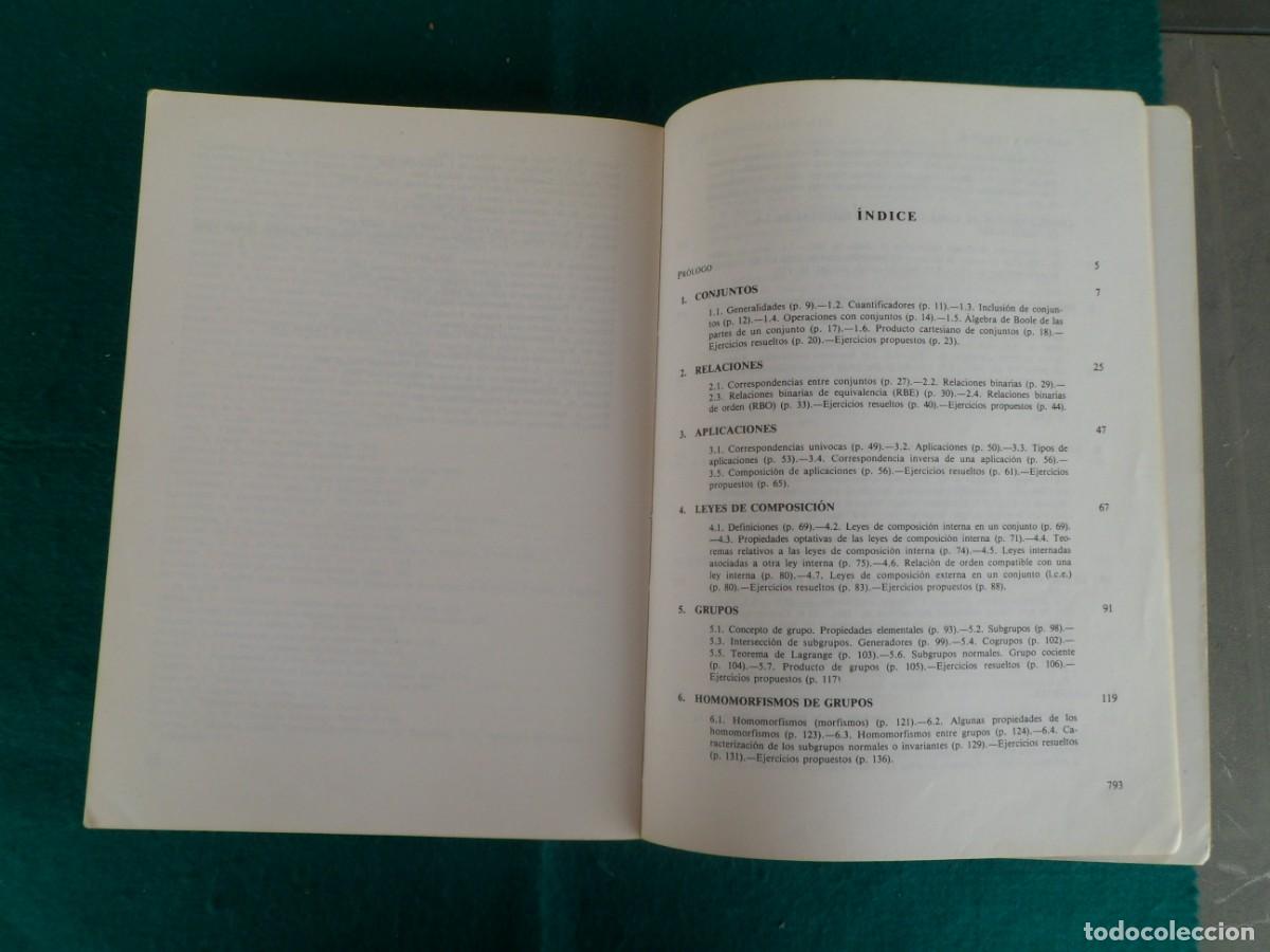 Libros de segunda mano de ciencias: &Aacute;LGEBRA LINEAL Y GEOMETR&Iacute;A. Curso te&oacute;rico-pr&aacute;ctico - Foto 11