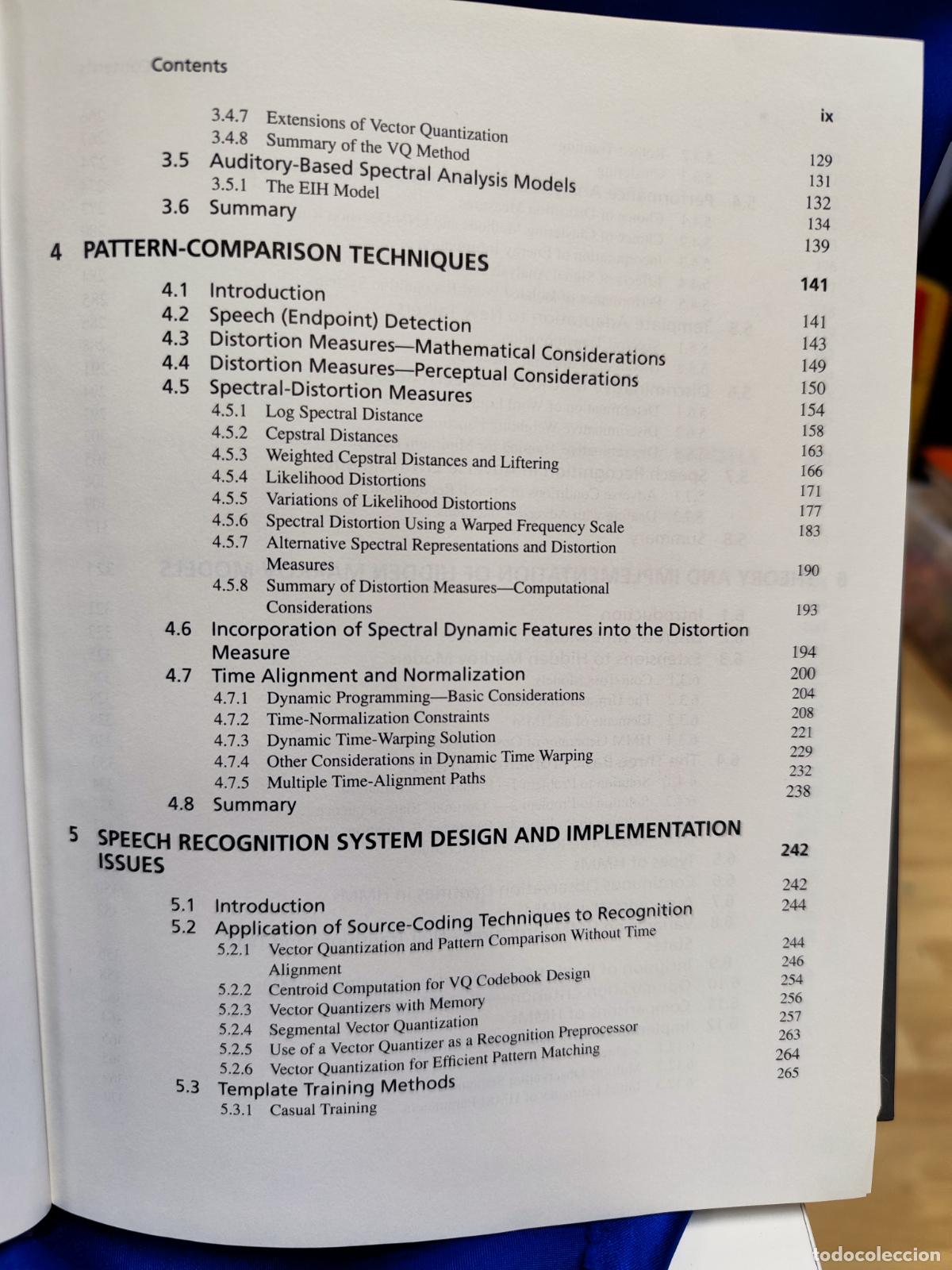 Libros de segunda mano de ciencias: Fundamentals of Speech Recognition - Hardcover - Foto 6