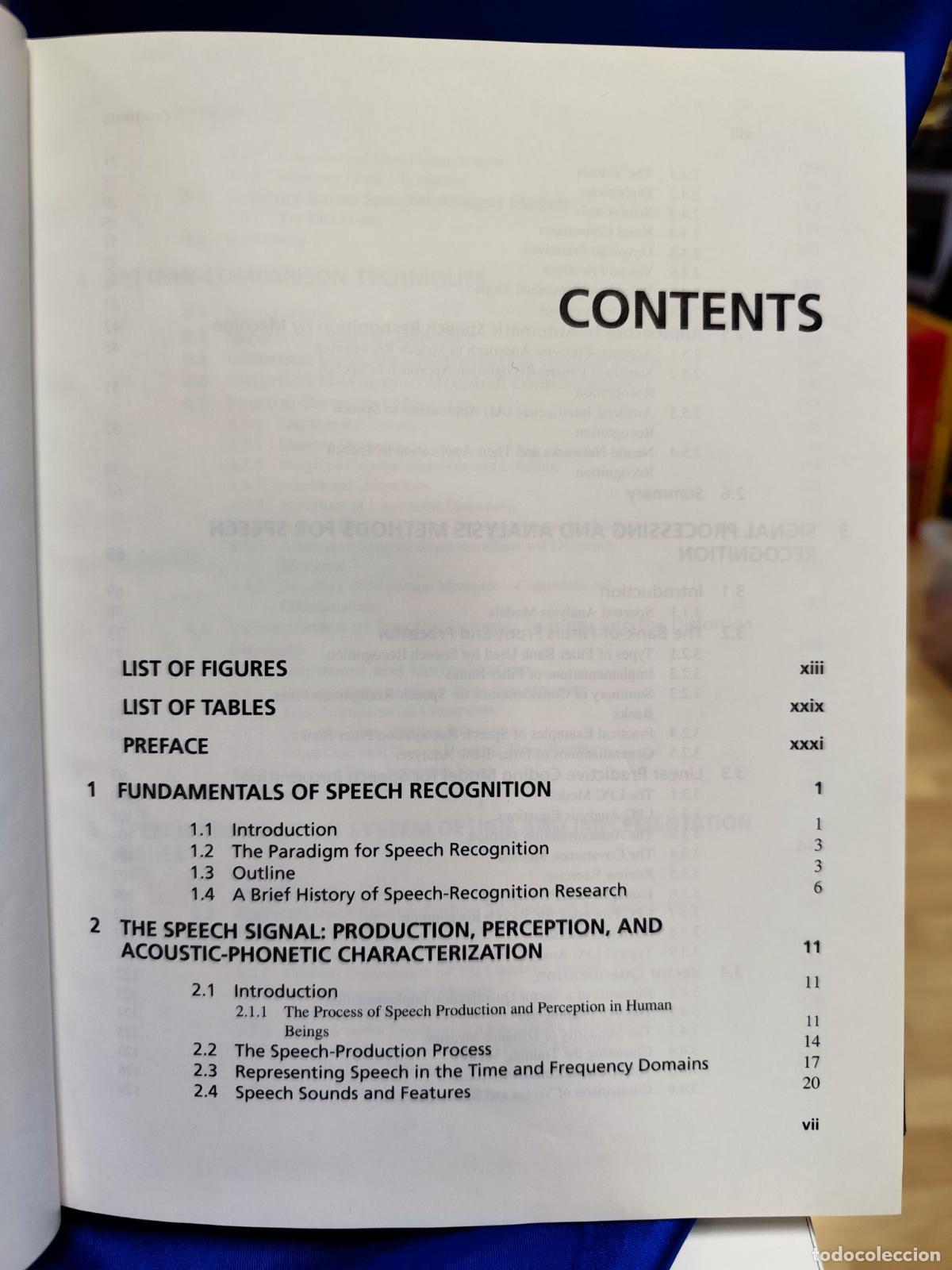 Libros de segunda mano de ciencias: Fundamentals of Speech Recognition - Hardcover - Foto 8