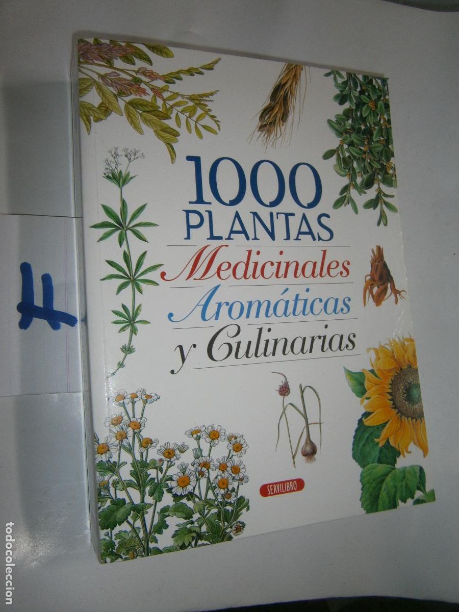 Libros de segunda mano: 1000 PLANTAS MEDICINALES, AROMATICAS Y CULINARIAS - Foto 1