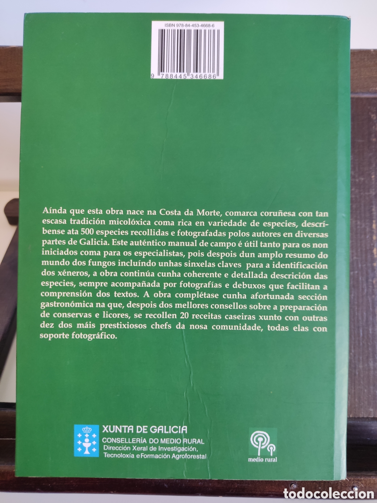 Libros de segunda mano: (GALEGO) Cogomelos de Galicia/ Marcote, Pose y Traba/ Xunta, 2009 - Foto 2