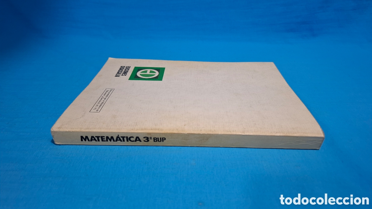 Libros de segunda mano de ciencias: MATEM&Aacute;TICA 3 B.U.P. - EDICIONES DIDASCALIA - Foto 7