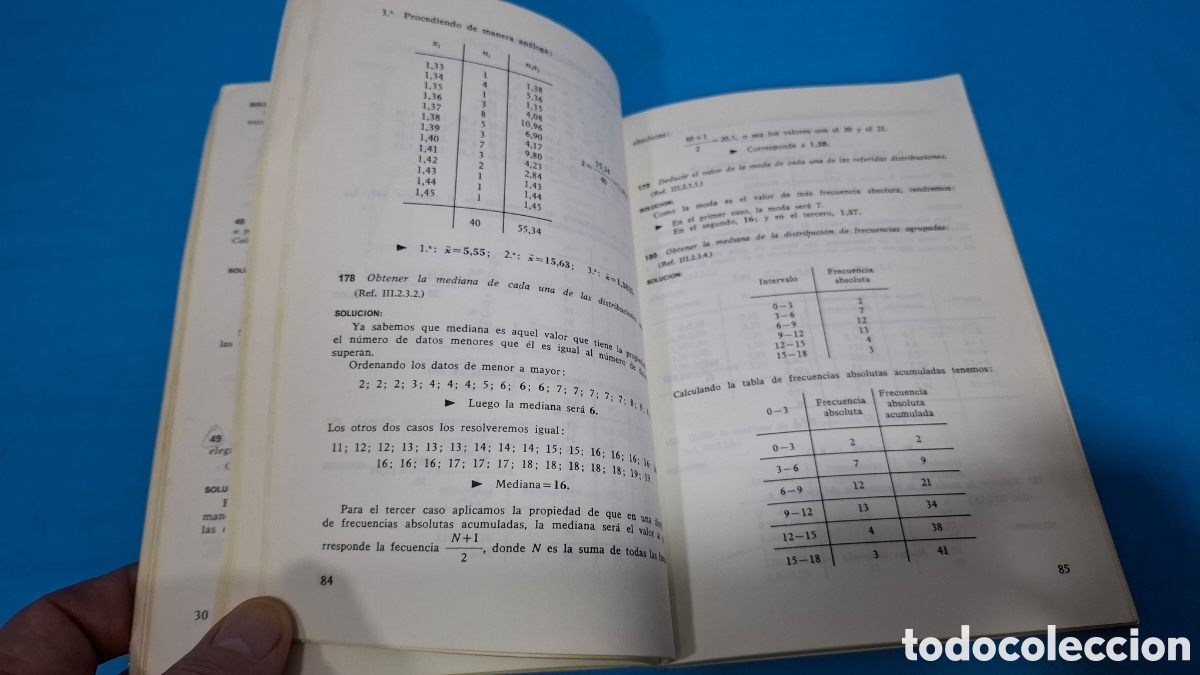 Libros de segunda mano de ciencias: MATEM&Aacute;TICAS - EJERCICIOS 1 B.U.P SGEL - Foto 4