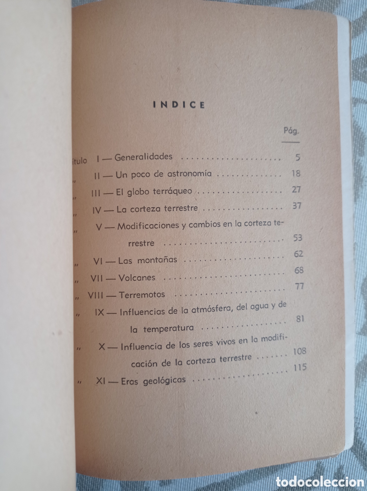 Libros de segunda mano: GEOLOG&Iacute;A. JOS&Eacute; PALAC&Iacute;N ITURBE. 1945. - Foto 4