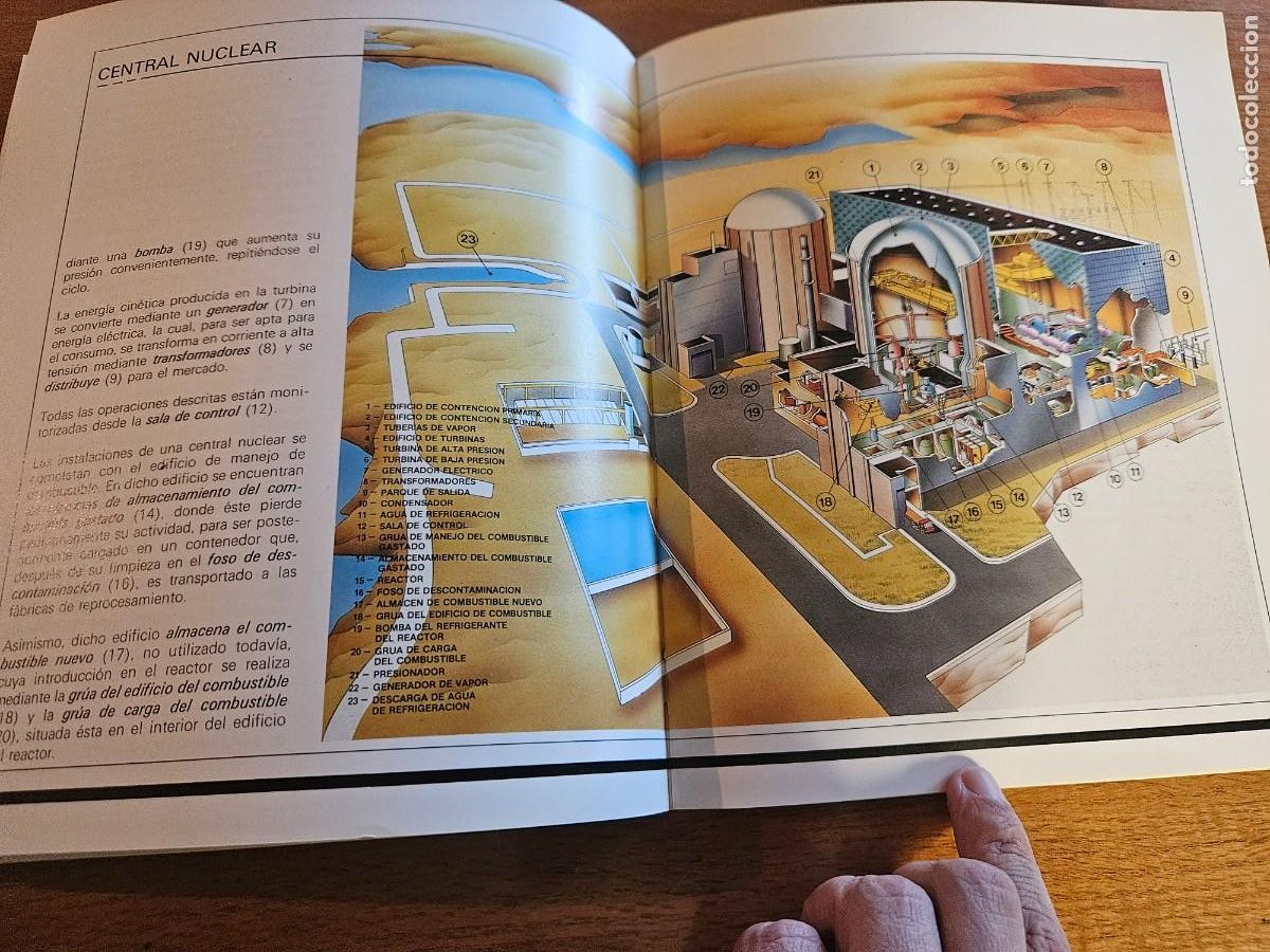 Libros de segunda mano de ciencias: CENTRALES EL&Eacute;CTRICAS - UNESA - 1985 - Perfecto estado - Foto 3