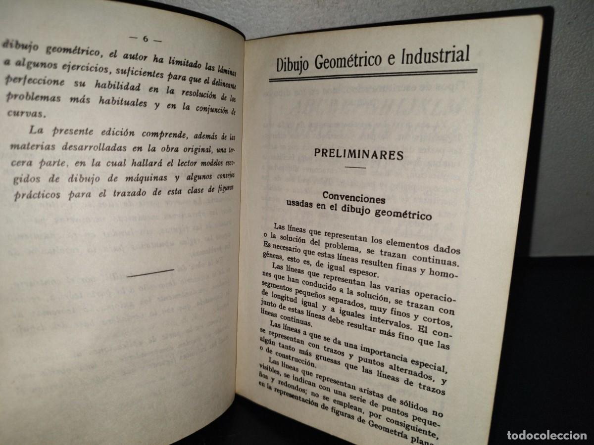 Libros de segunda mano de ciencias: 140- DIBUJO GEOM&Eacute;TRICO E INDUSTRIAL - A. ANTILLI - Foto 6