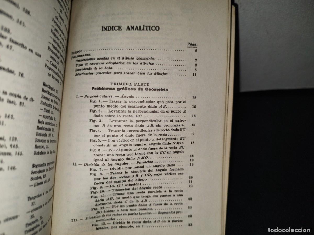 Libros de segunda mano de ciencias: 140- DIBUJO GEOM&Eacute;TRICO E INDUSTRIAL - A. ANTILLI - Foto 7