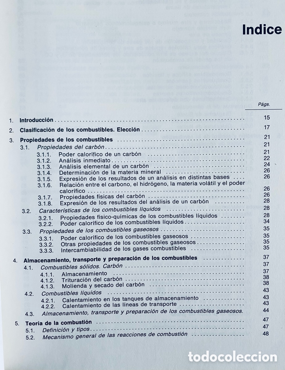 Libros de segunda mano de ciencias: MANUALES TECNICOS DE INSTRUCCION. 1 COMBUSTIBLES Y SU COMBUSTION. - Foto 2