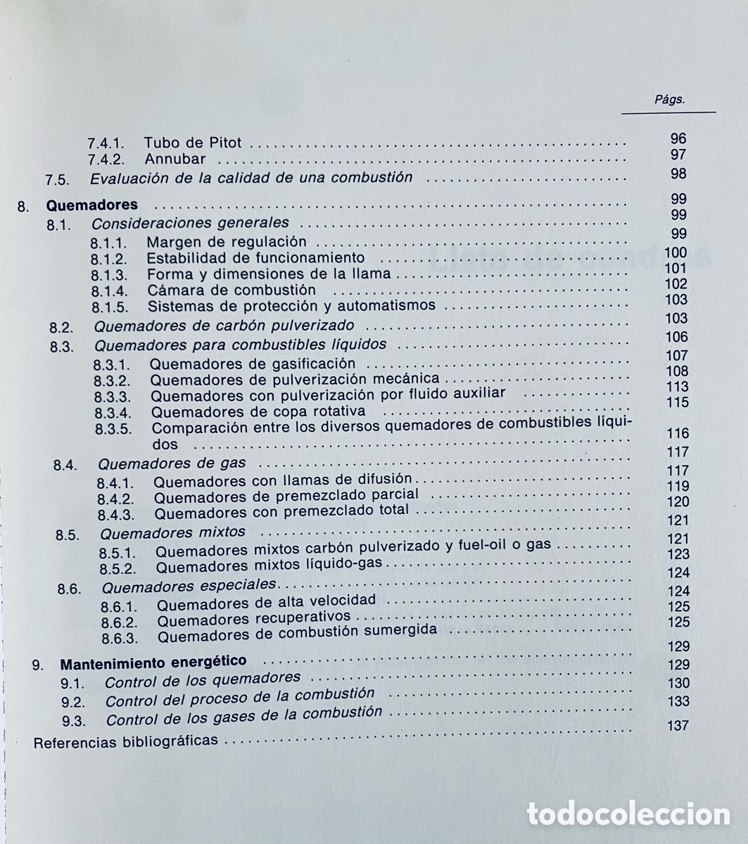 Libros de segunda mano de ciencias: MANUALES TECNICOS DE INSTRUCCION. 1 COMBUSTIBLES Y SU COMBUSTION. - Foto 4