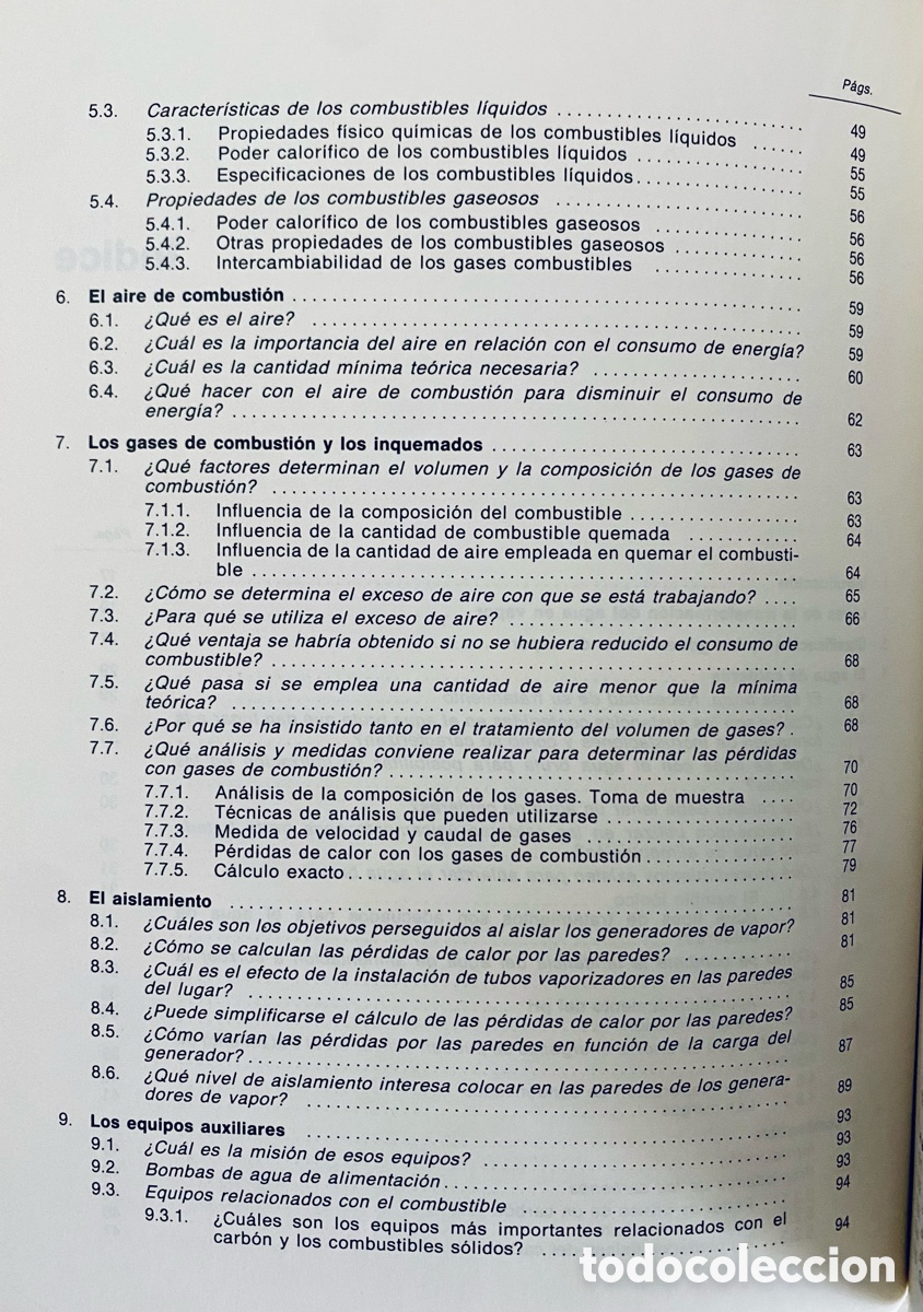 Libros de segunda mano de ciencias: MANUALES TECNICOS DE INSTRUCCION. 2 GENERACION DE VAPOR. - Foto 3