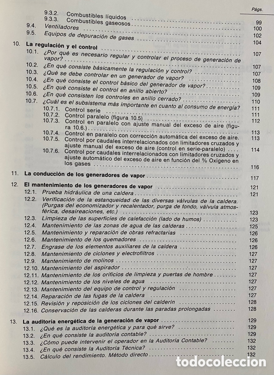 Libros de segunda mano de ciencias: MANUALES TECNICOS DE INSTRUCCION. 2 GENERACION DE VAPOR. - Foto 4