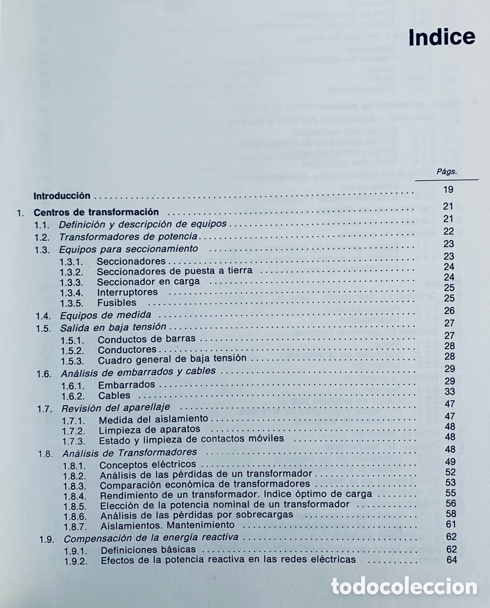 Libros de segunda mano de ciencias: CENTROS DE TRANSFORMACION,CENTROS DE CONTROL DE MOTORES. REDES ELECTRICAS. - Foto 2