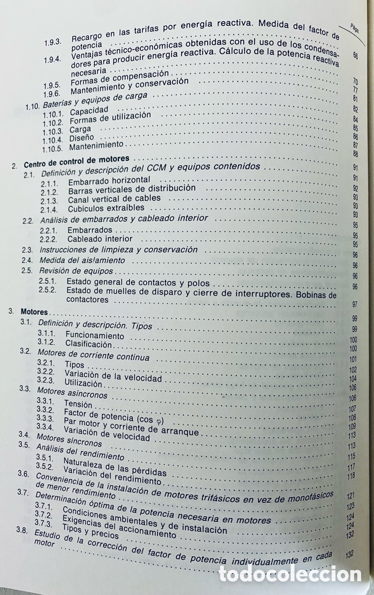 Libros de segunda mano de ciencias: CENTROS DE TRANSFORMACION,CENTROS DE CONTROL DE MOTORES. REDES ELECTRICAS. - Foto 3