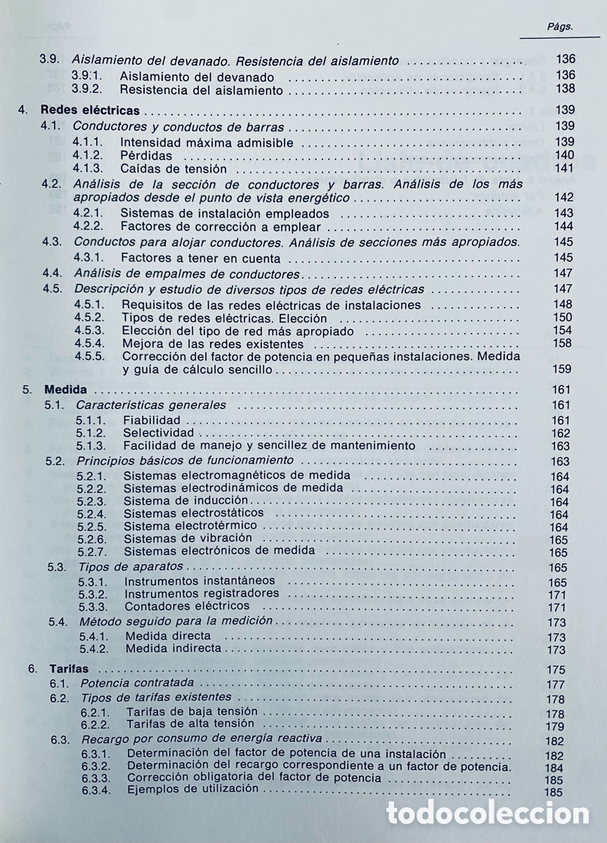 Libros de segunda mano de ciencias: CENTROS DE TRANSFORMACION,CENTROS DE CONTROL DE MOTORES. REDES ELECTRICAS. - Foto 4
