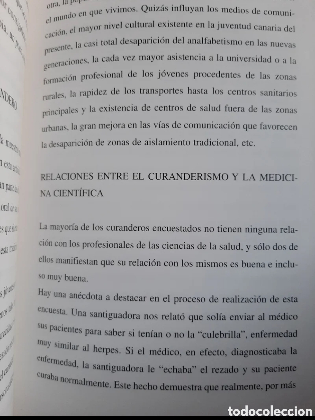 Libros de segunda mano: Visi&oacute;n sin&oacute;ptica de la actual medicina popular canaria. - Foto 3