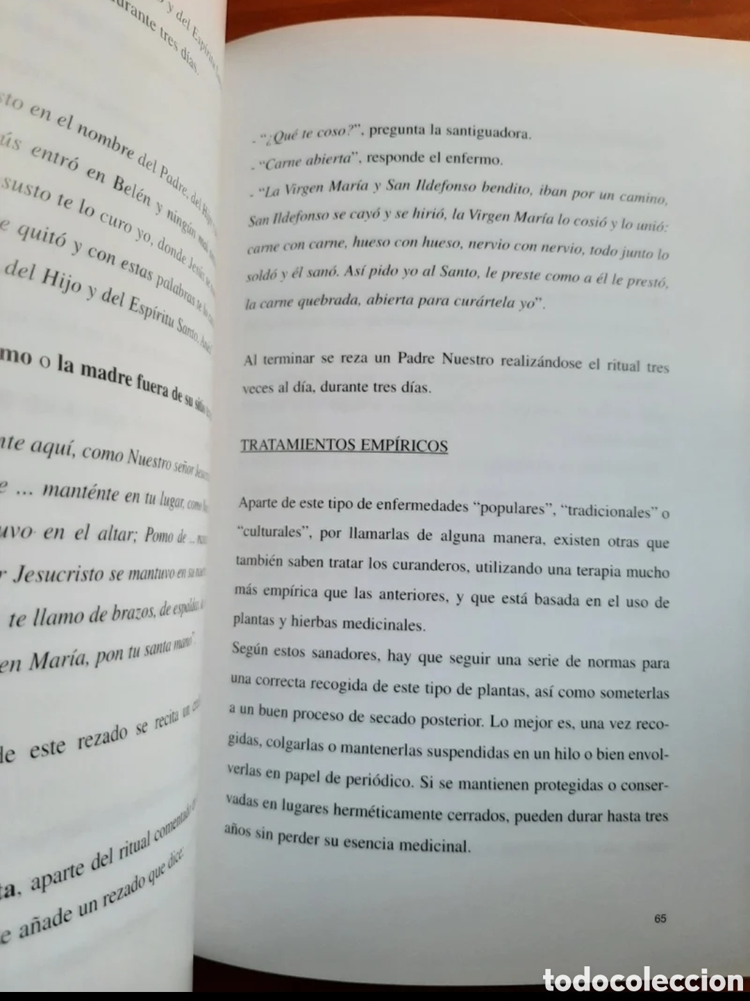 Libros de segunda mano: Visi&oacute;n sin&oacute;ptica de la actual medicina popular canaria. - Foto 5