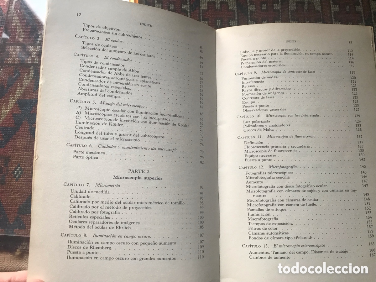 Libros de segunda mano: Microscopia . Te&oacute;rico.-pr&aacute;ctica. J. D. Casartelli - Foto 6