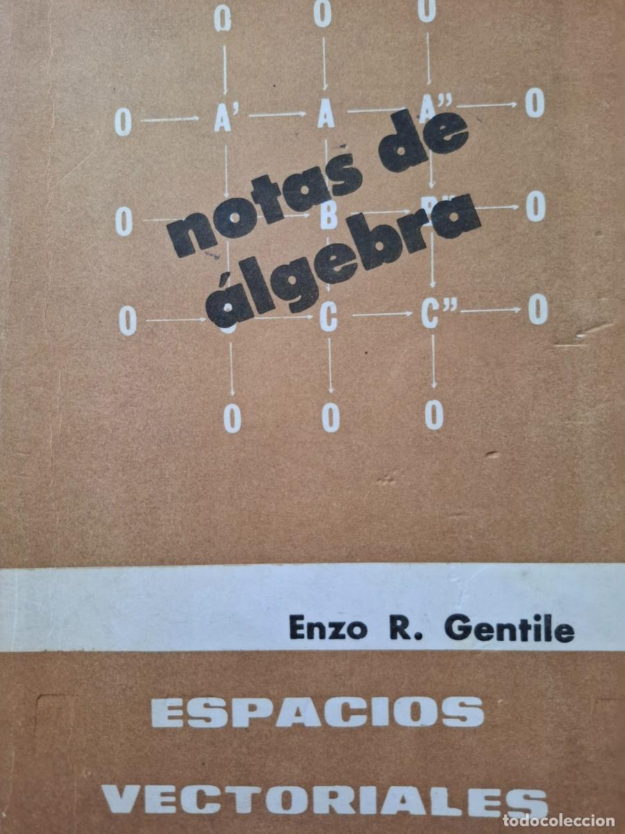 Libros de segunda mano de ciencias: espacios vectoriales Enzo R Gentile - Foto 1
