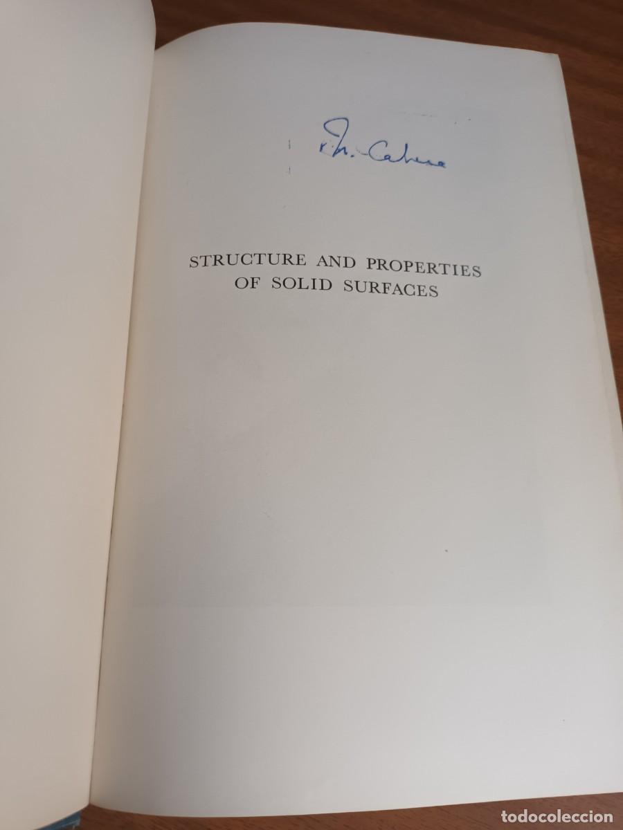Libros de segunda mano de ciencias: Structure and properties of solid surfaces --- R. Gomer, C. S. Smith, eds. - Foto 13