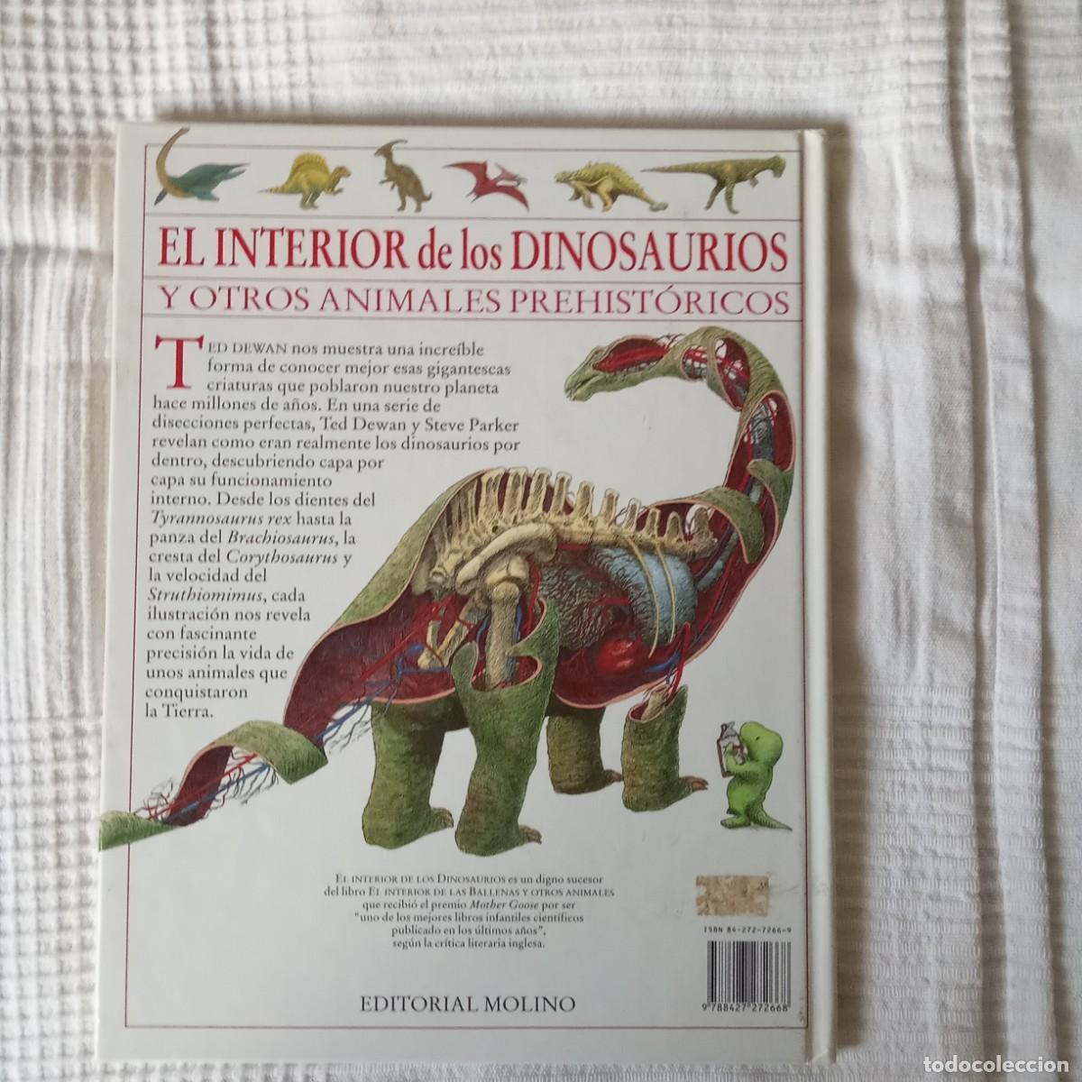 Libros de segunda mano: EL INTERIOR DE LOS DINOSAURIOS Y OTROS ANIMALES PREHISTORICOS .TED DEWAN - Foto 12