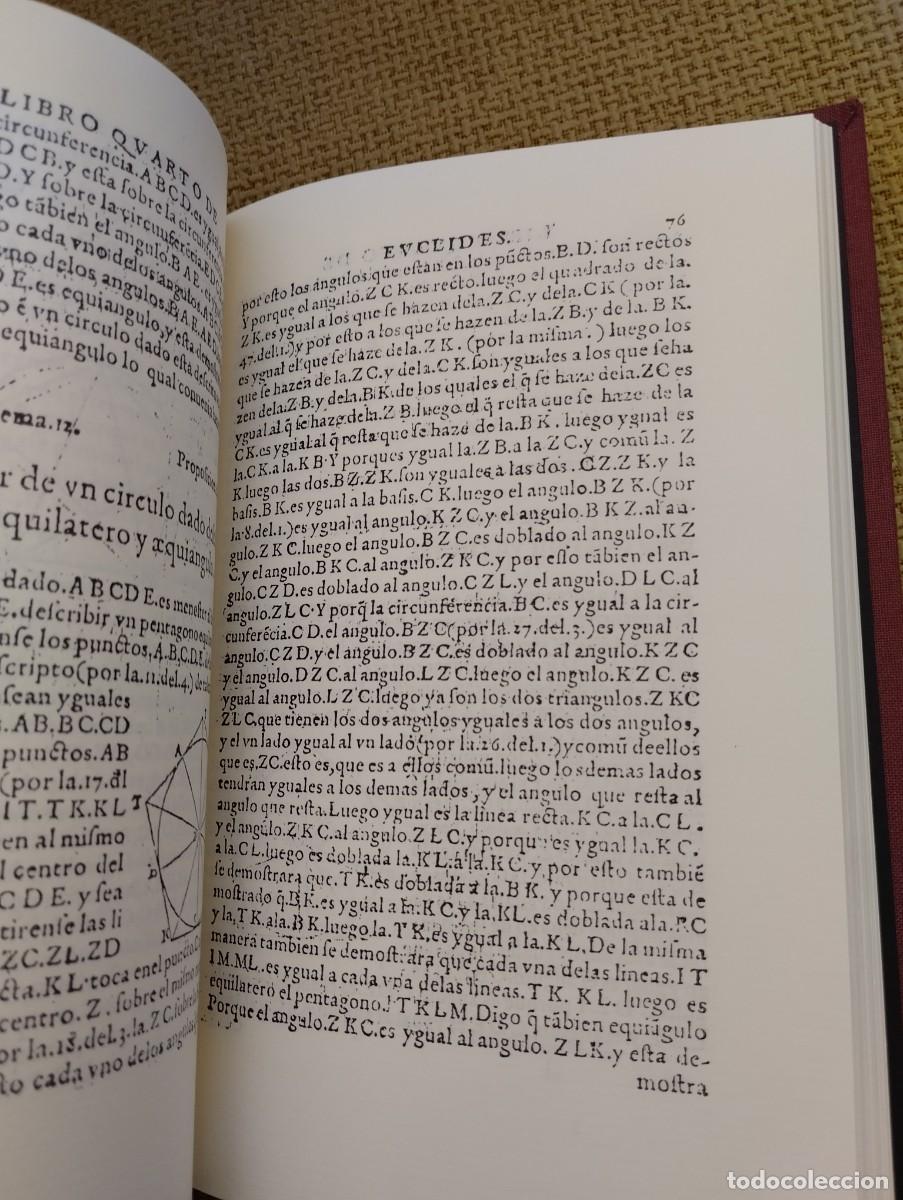 Libros de segunda mano de ciencias: Los seis libros primeros de la Geometr&iacute;a de Euclides - Foto 7