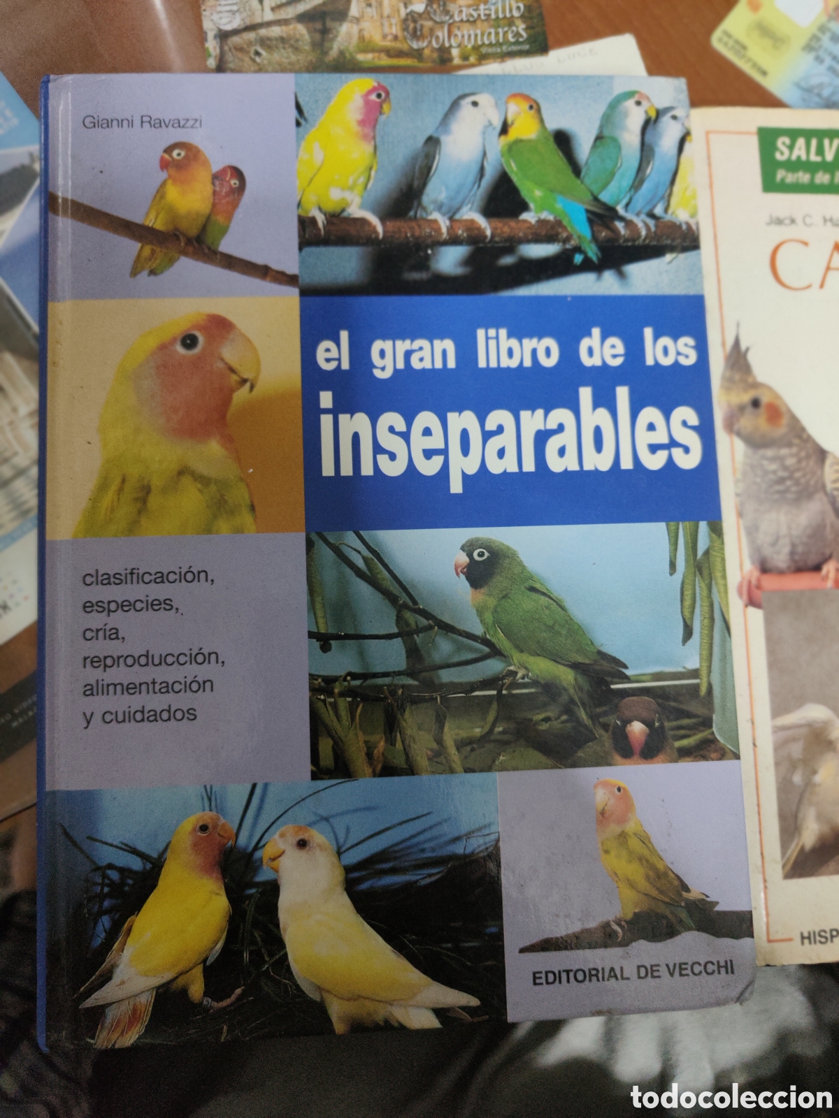 Libros de segunda mano: PACK DE 3 LIBROS EL GRAN LIBRO DE LOS INSEPARABLES CAROLINAS Y AGAPORNIS - Foto 2