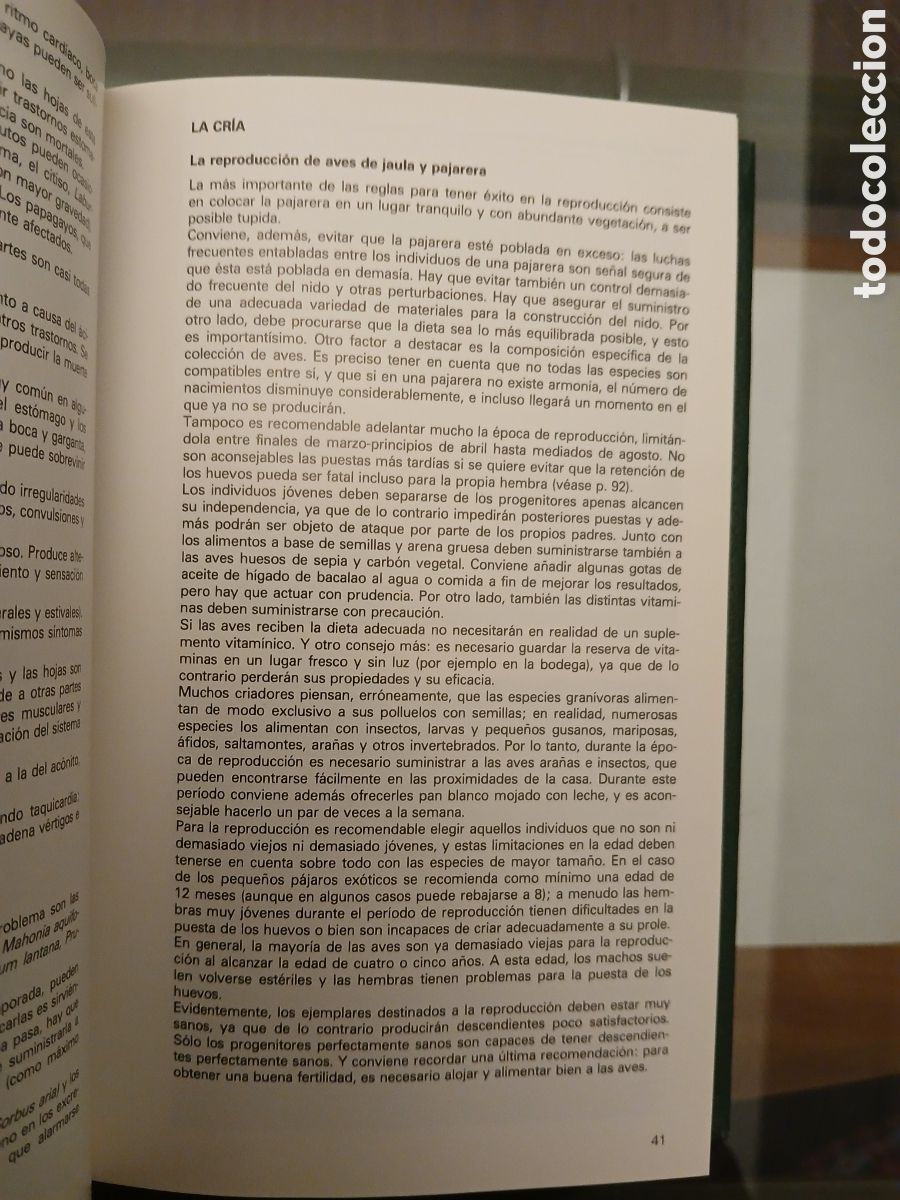 Libros de segunda mano: Gu&iacute;a de Aves de Jaula. Grijalbo. - Foto 8
