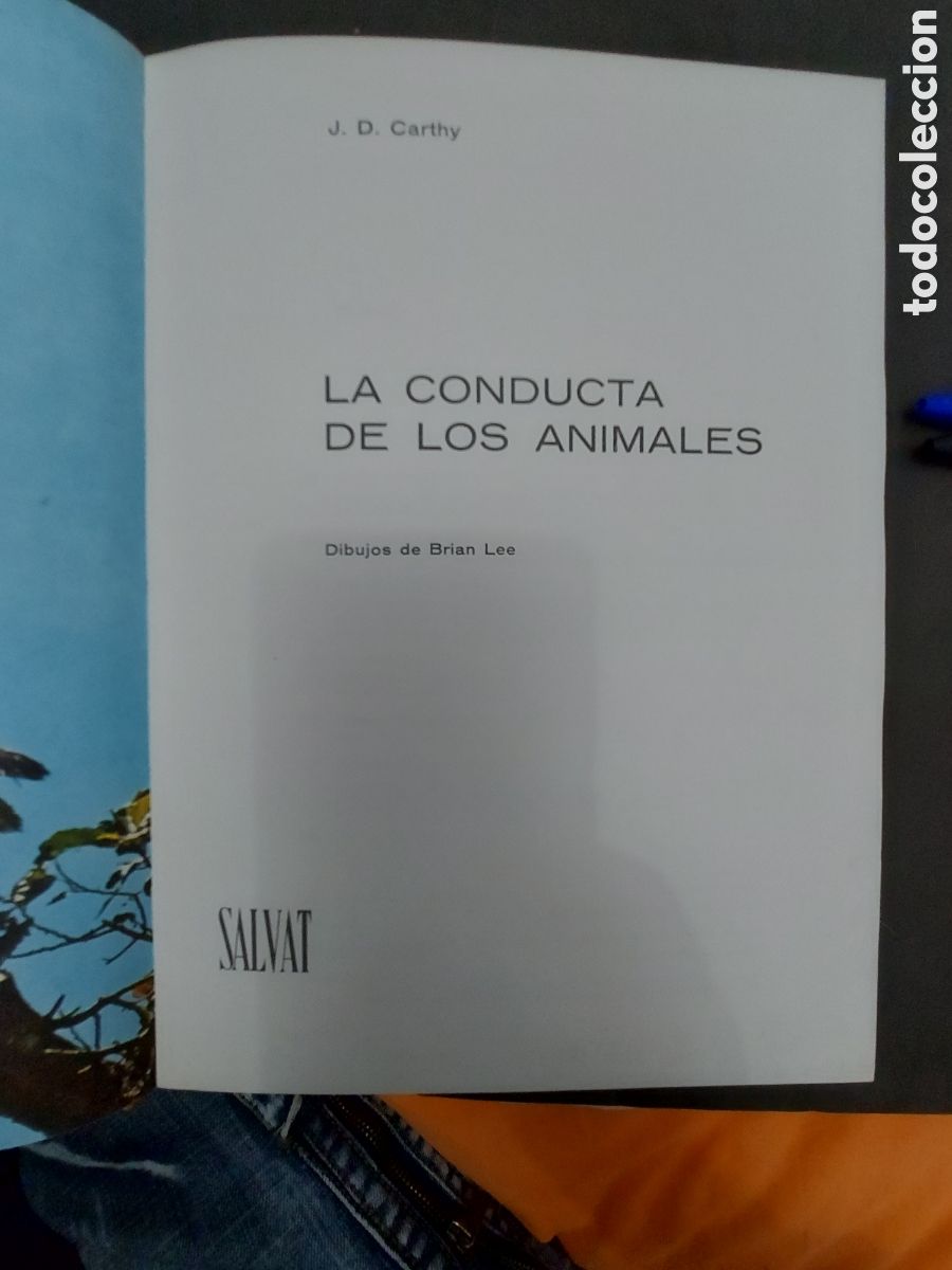 Libros de segunda mano: LA CONDUCTA DE LOS ANIMALES a&ntilde;o 1967 - Foto 2