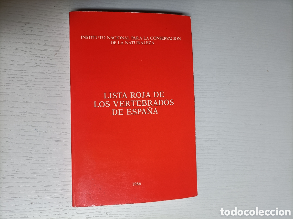 Libros de segunda mano: Lista roja de los vertebrados de Espa&ntilde;a. - Foto 1