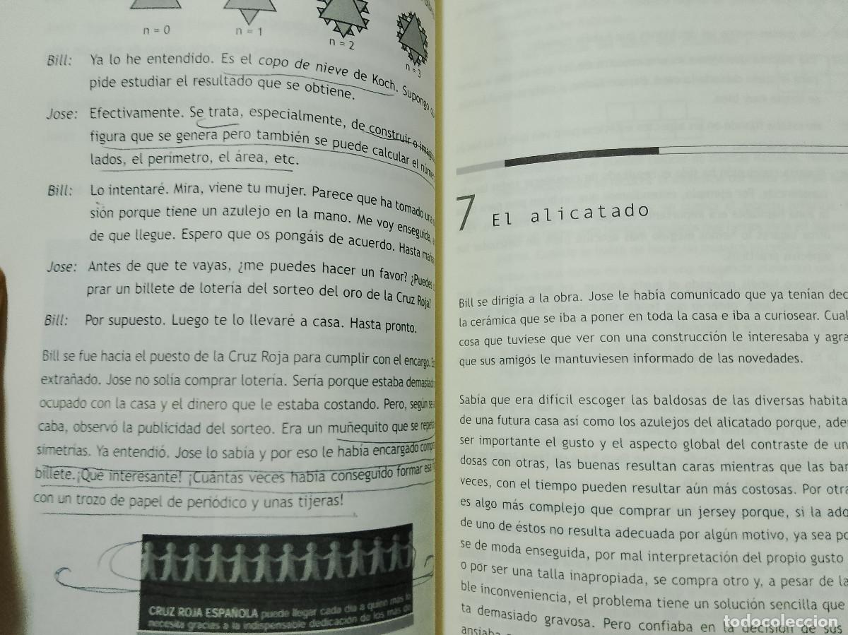 Libros de segunda mano de ciencias: Jos&eacute; Chamoso y William Rawson: Contando la geometr&iacute;a (SUBRAYADO) - Foto 4