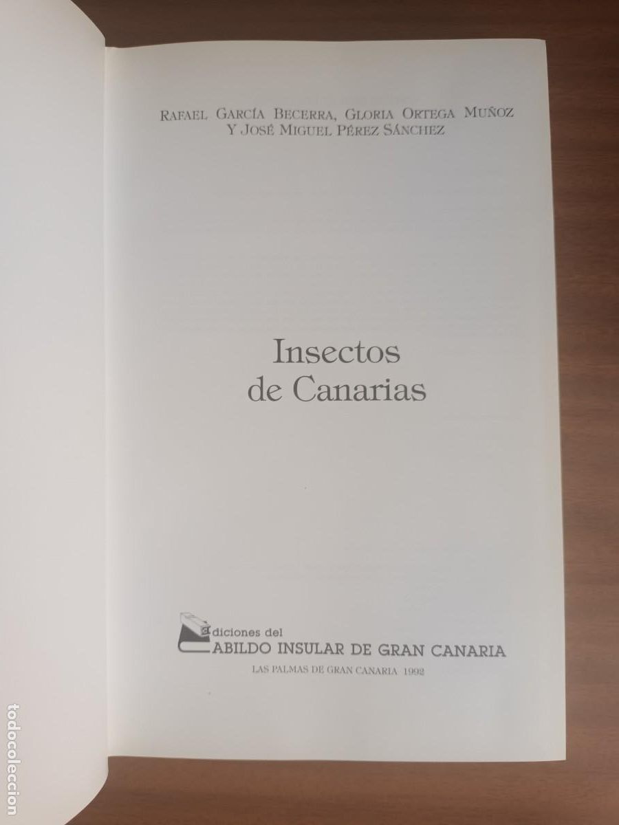 Libros de segunda mano: Insectos de Canarias --- R. Garc&iacute;a Becerra y otros - Foto 7