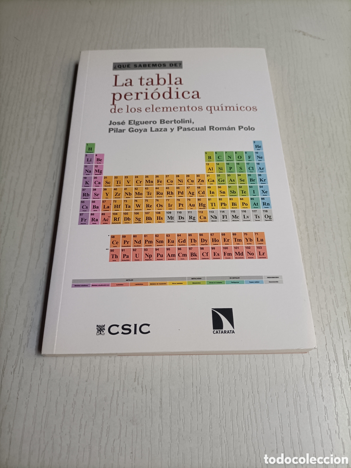 Libros de segunda mano de ciencias: Qu&eacute; sabemos de ? La tabla peri&oacute;dica de los elementos qu&iacute;micos - Foto 2