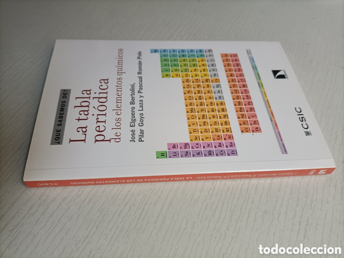 Libros de segunda mano de ciencias: Qu&eacute; sabemos de ? La tabla peri&oacute;dica de los elementos qu&iacute;micos - Foto 1