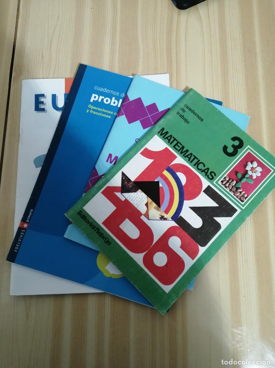 Libros de segunda mano de ciencias: Lote cuadernos de ejercicios de matem&aacute;ticas - Foto 1