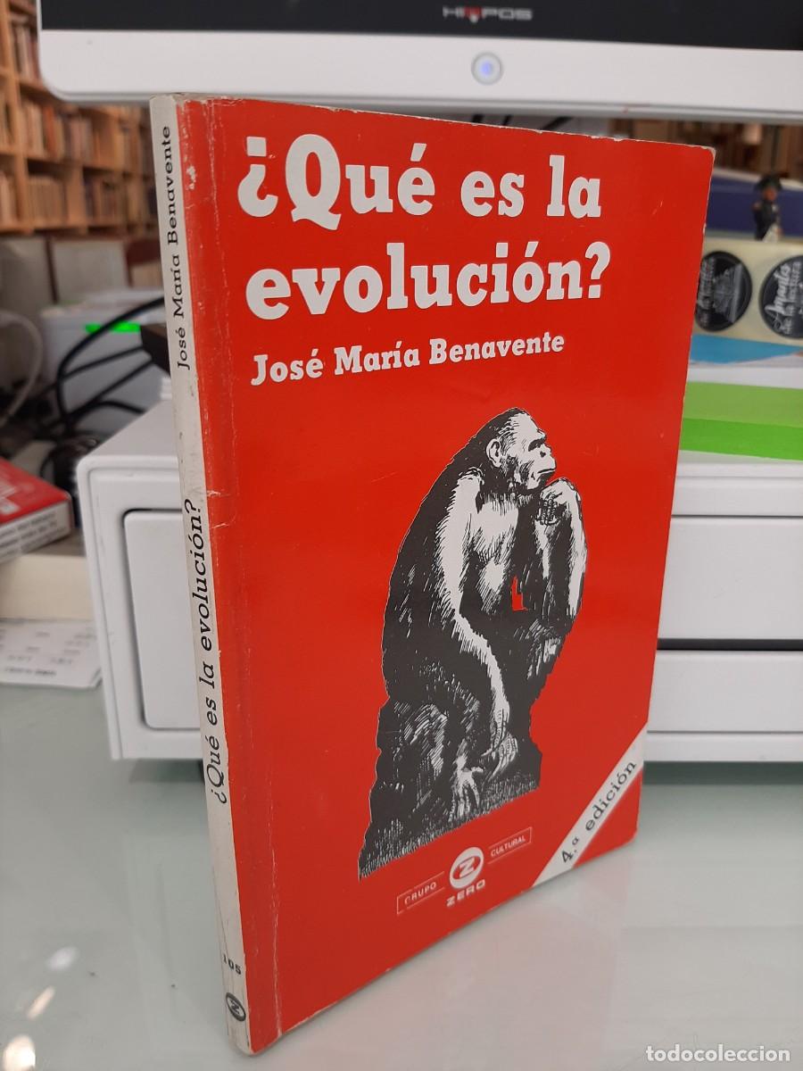 Libros de segunda mano: Jos&eacute; Mar&iacute;a Benavente. &iquest;Qu&eacute; es la evoluci&oacute;n? 4 ed. - Foto 1