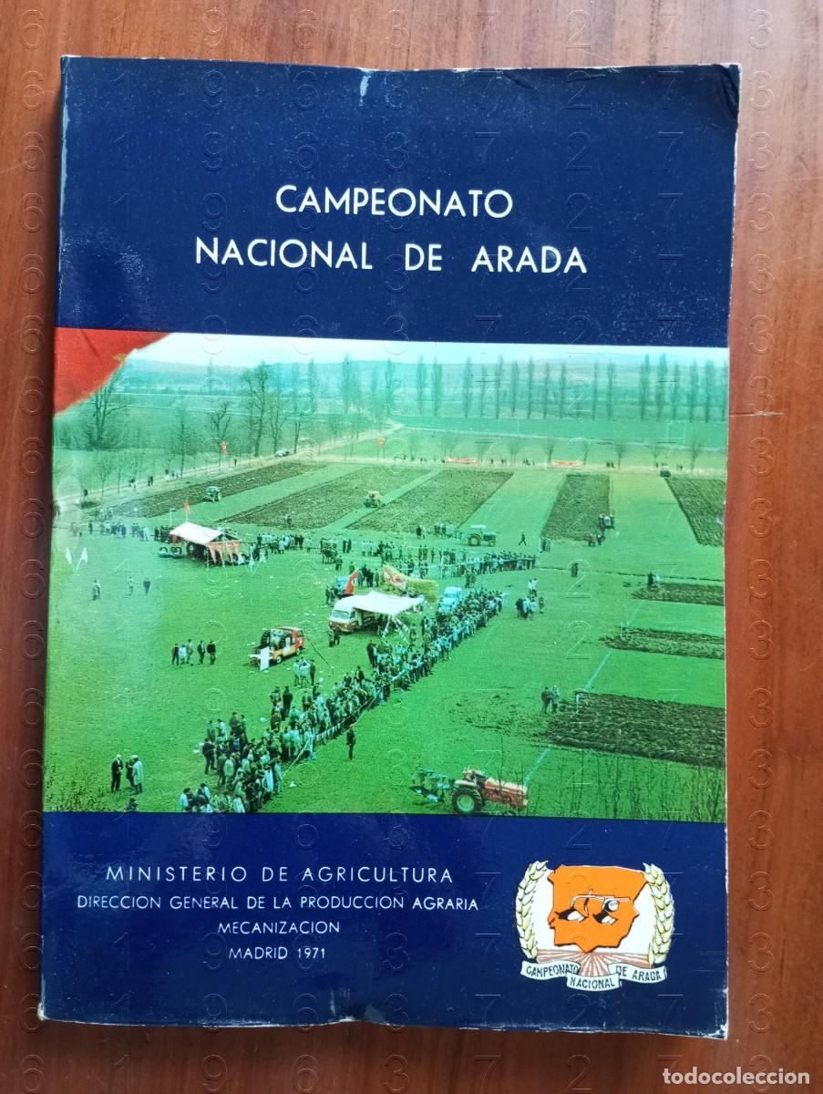 Libros de segunda mano: 1972 CAMPEONATO NACIONAL DE ARADA LIBRO U70 - Foto 2