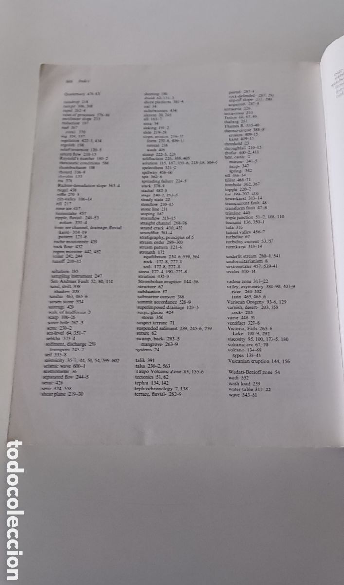 Libros de segunda mano: Earth s changing surface 1985 INGL&Eacute;S geolog&iacute;a - Foto 10