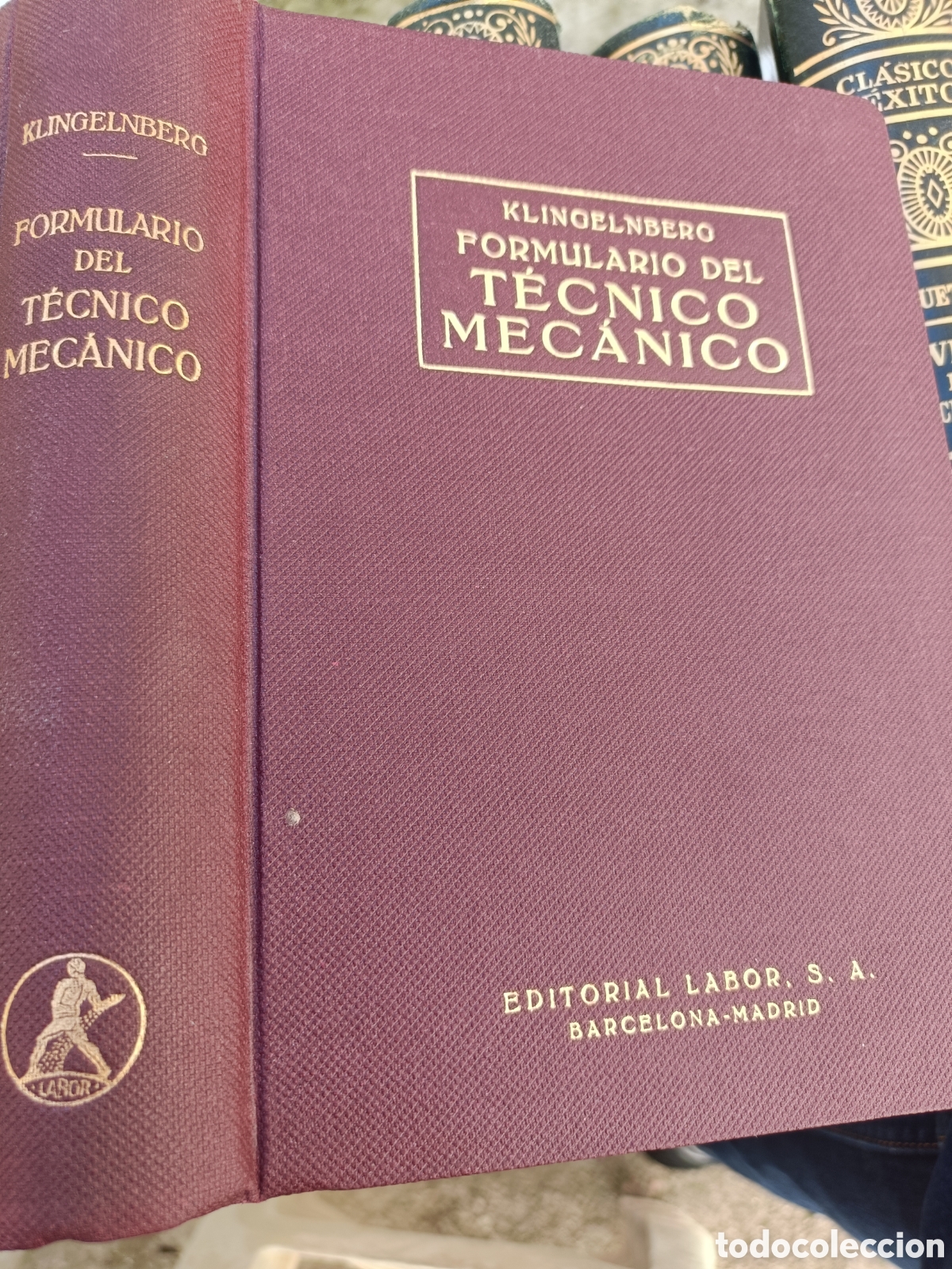 Libros de segunda mano de ciencias: Formulario del t&eacute;cnico mec&aacute;nico Klingelnberg Labor 1960 - Foto 1