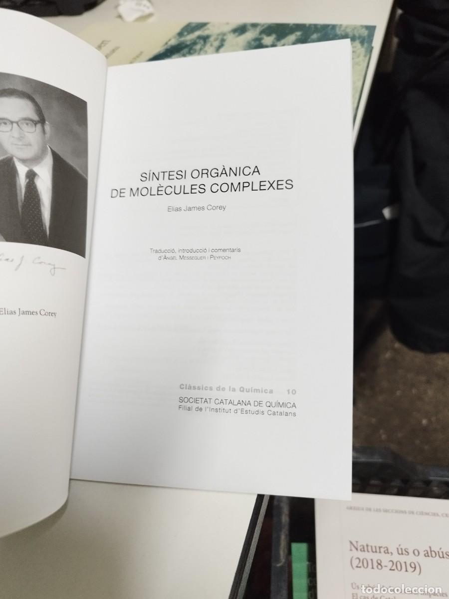 Libros de segunda mano de ciencias: S&iacute;ntesi Org&agrave;nica de Mol&egrave;cules Complexes. Elias James Corey. - Foto 2