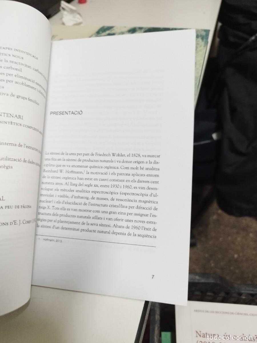 Libros de segunda mano de ciencias: S&iacute;ntesi Org&agrave;nica de Mol&egrave;cules Complexes. Elias James Corey. - Foto 3