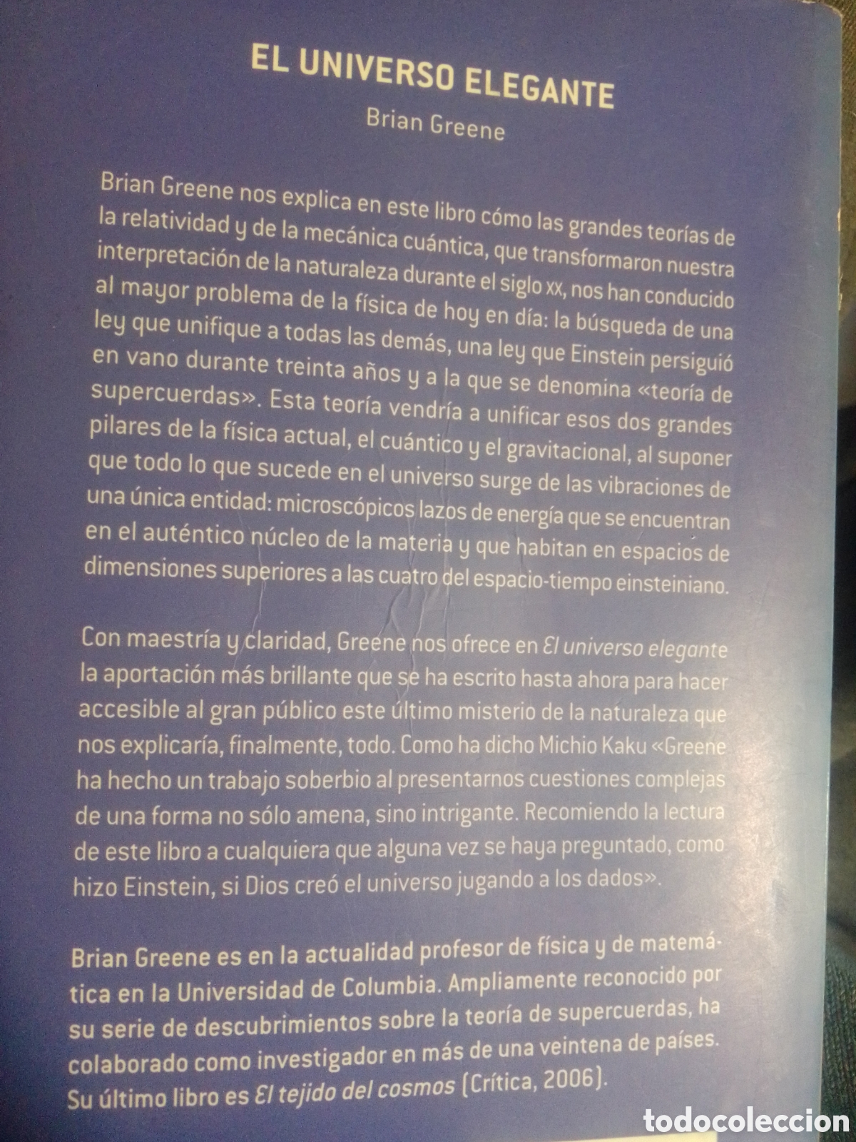 Libros de segunda mano de ciencias: El Universo Elegante Brian Greene - Foto 2