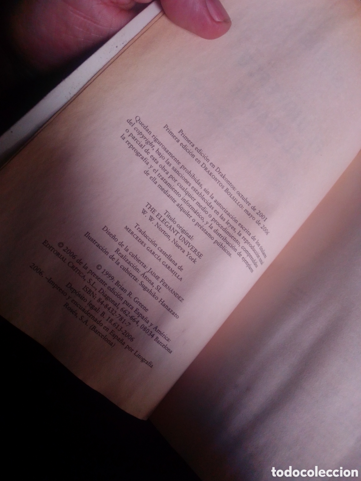 Libros de segunda mano de ciencias: El Universo Elegante Brian Greene - Foto 3