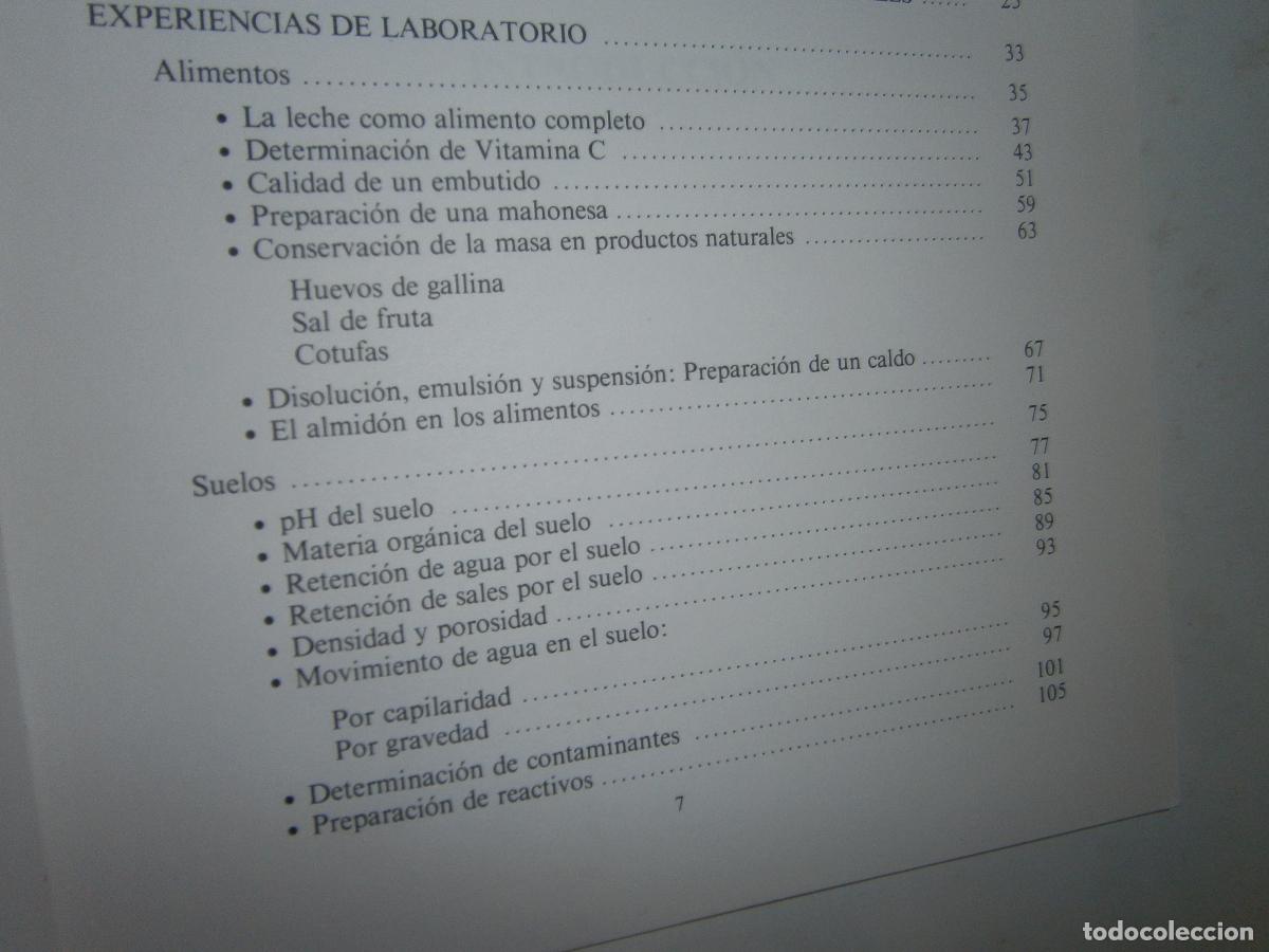 Libros de segunda mano de ciencias: EXPERIENCIAS DE LABORATORIO - Foto 2
