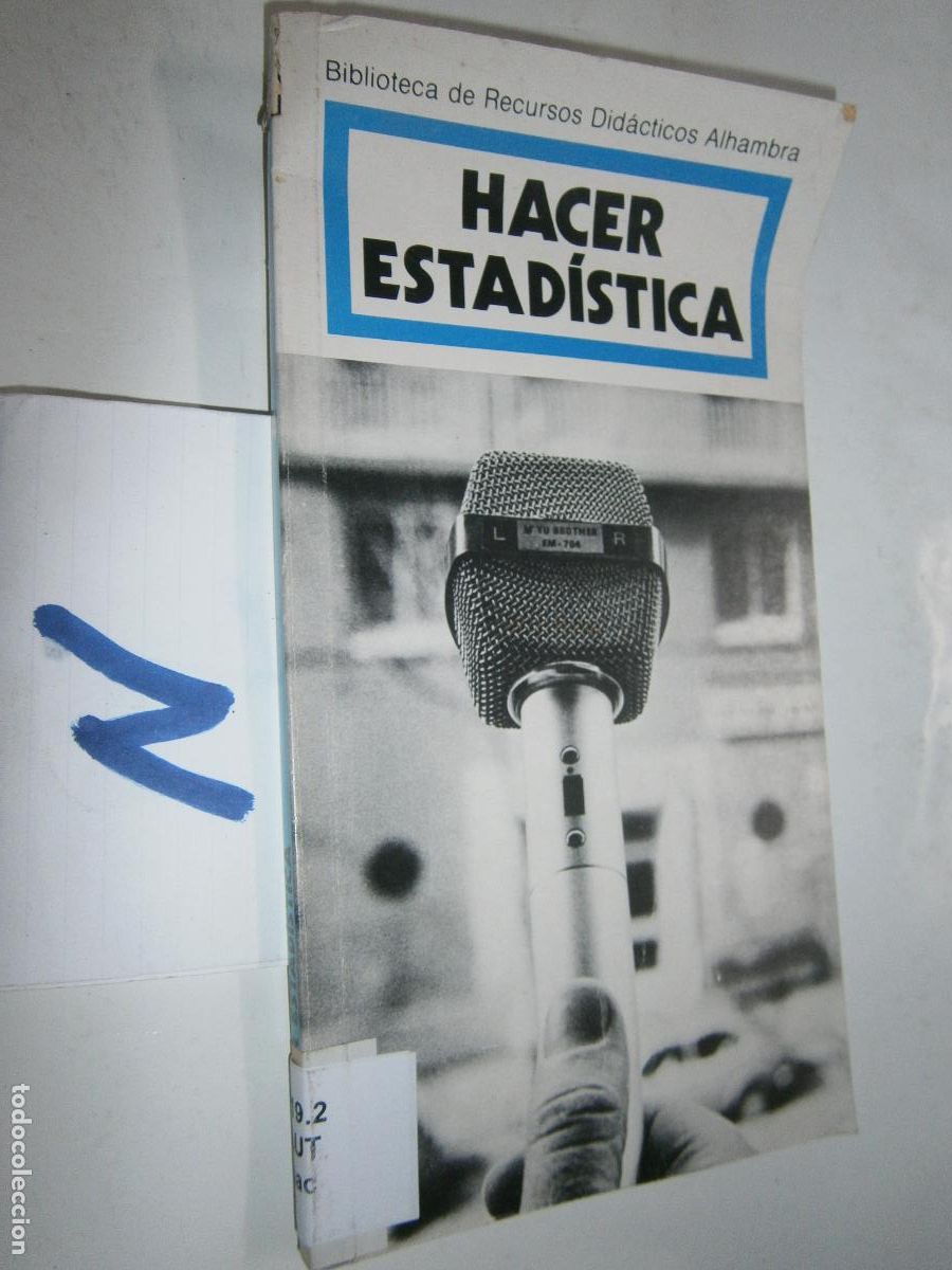 Libros de segunda mano de ciencias: --- HACER ESTADISTICA --- - Foto 1