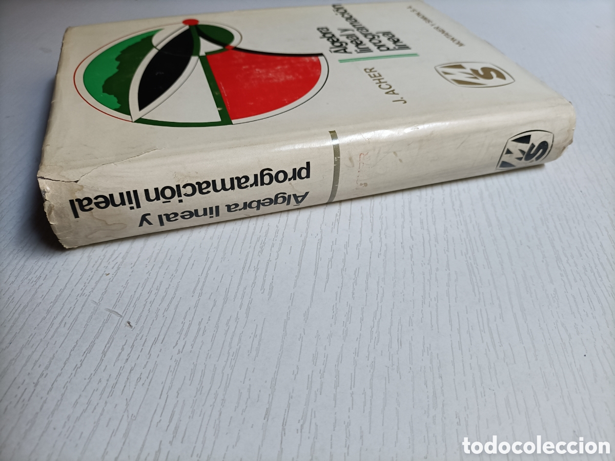 Libros de segunda mano de ciencias: &Aacute;lgebra lineal y programaci&oacute;n Montaner y Sim&oacute;n edici&oacute;n 1967 matem&aacute;ticas - Foto 4