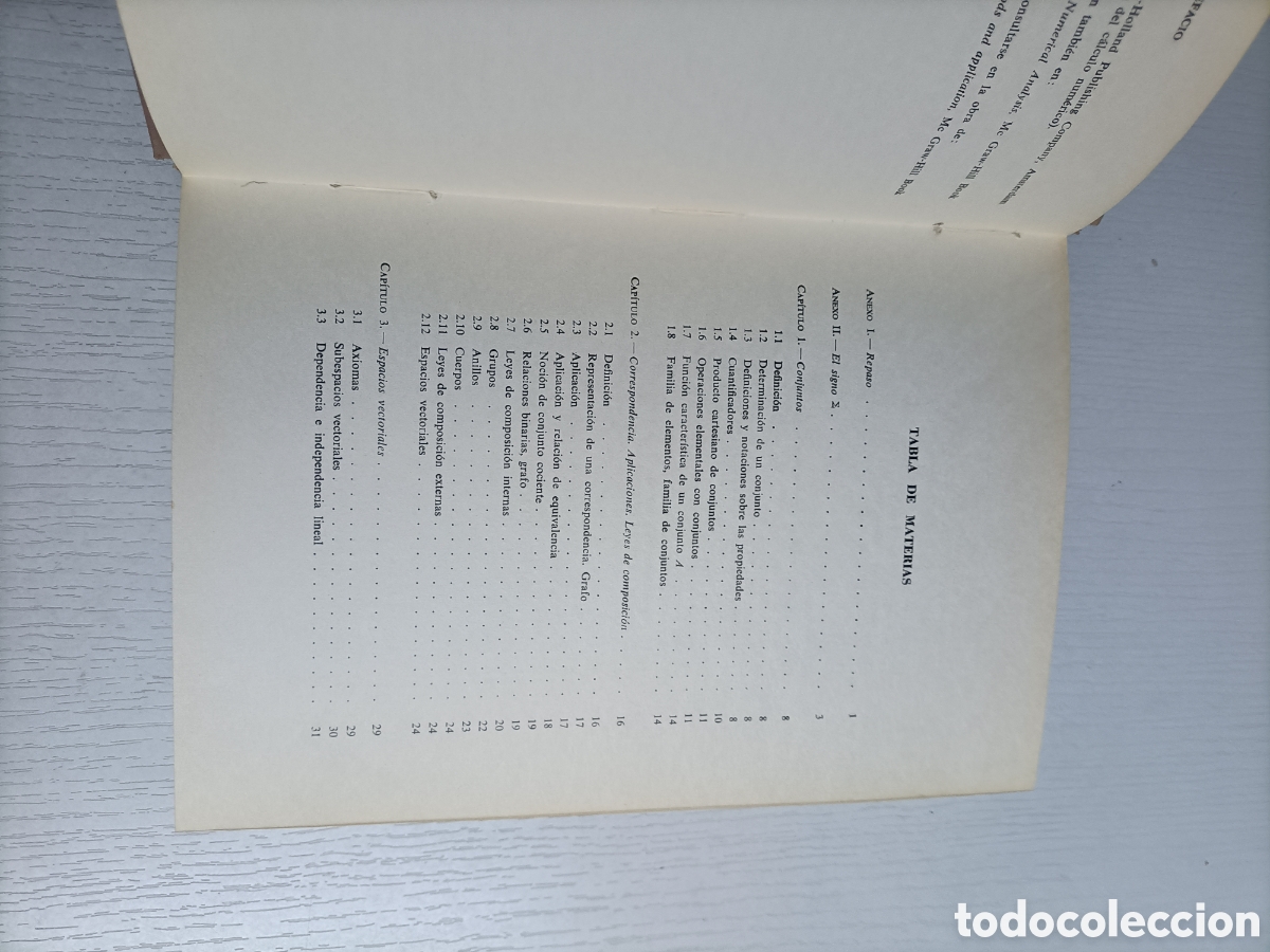 Libros de segunda mano de ciencias: &Aacute;lgebra lineal y programaci&oacute;n Montaner y Sim&oacute;n edici&oacute;n 1967 matem&aacute;ticas - Foto 12