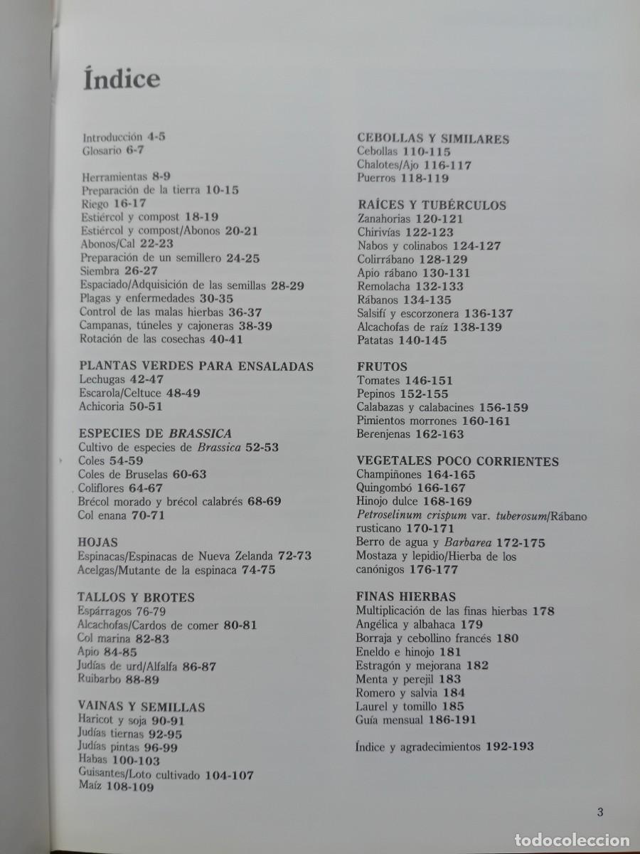Libros de segunda mano: Los secretos del huerto 1996 ediciones Folio - Foto 3