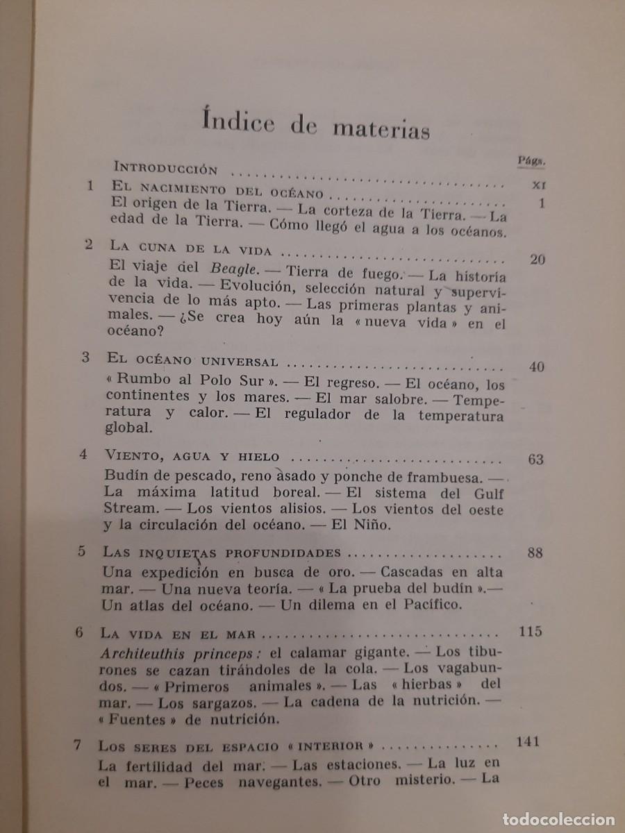 Libros de segunda mano: William J. Cromie. Los secretos del mar - Foto 3