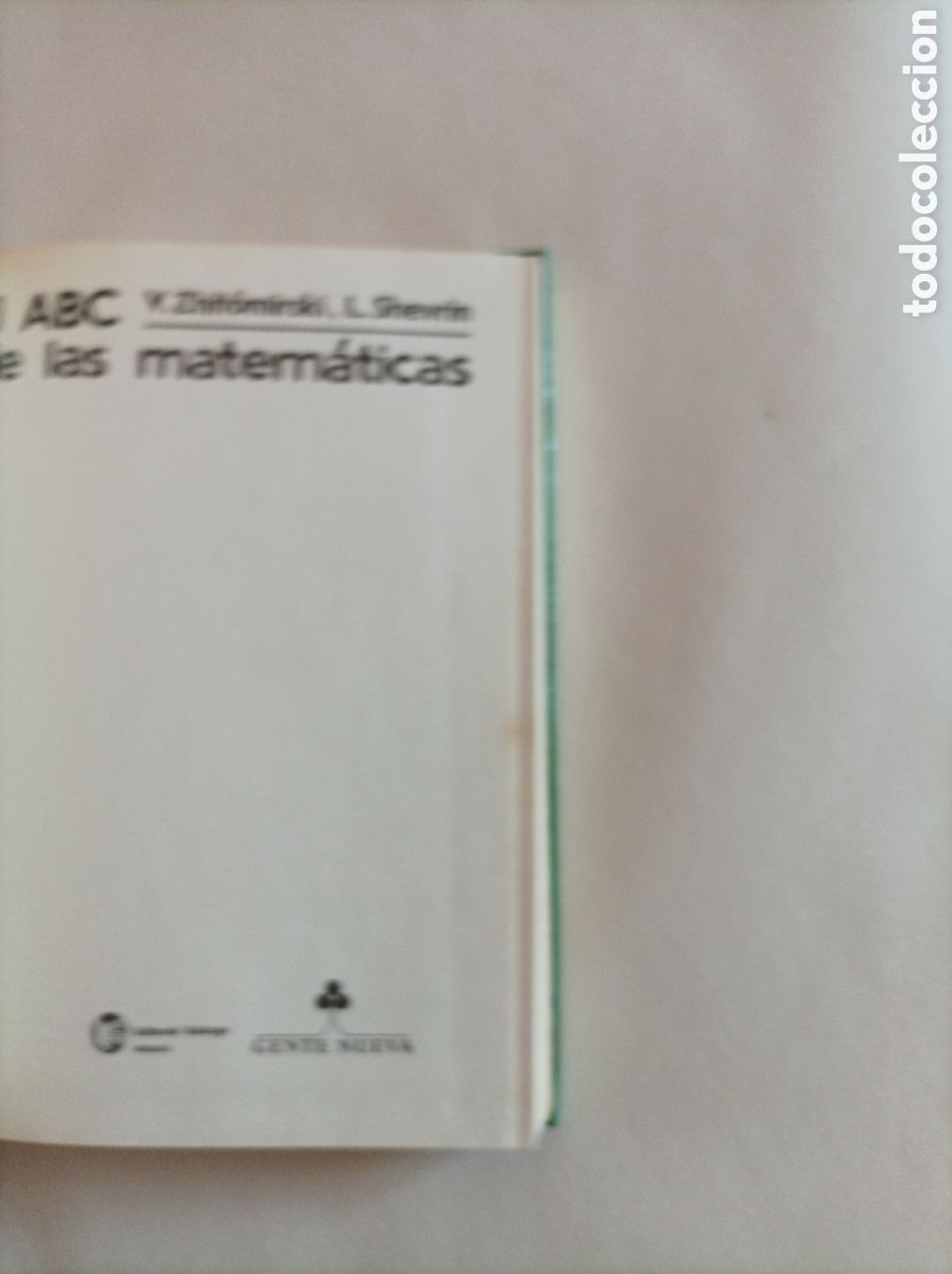 Libros de segunda mano de ciencias: El ABC de las matem&aacute;ticas / V. Zhit&oacute;mirski y L. Shevrin - Foto 2
